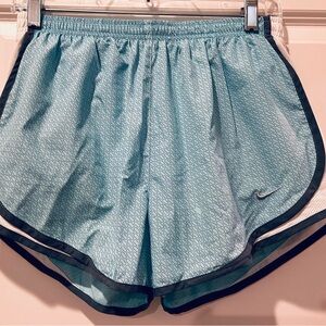 Nike Women's Light Blue Athletic Shorts